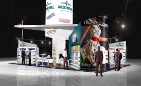 Custom Exhibition Stand  - Akzo Nobel