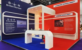 Custom Exhibition Stand -Britten Norman