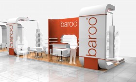 Custom Exhibition stand design - baroo